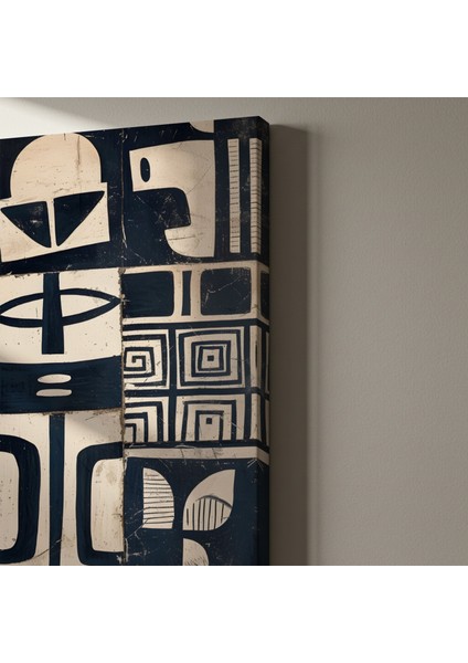 Soyut Geometrik Desenler Tablosu indirimleri