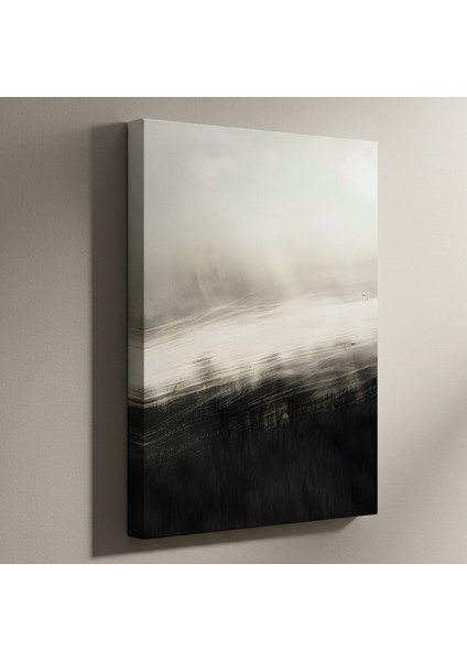 Soyut Sisli Manzara Tablosu