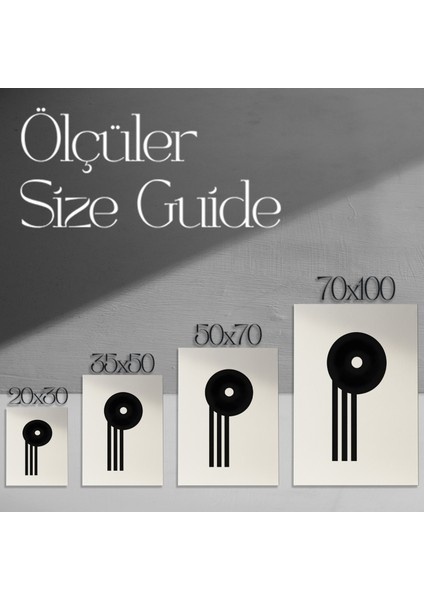 Minimalist Siyah Beyaz Soyut Sanat Tablosu modelleri