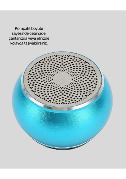 Taşınabilir Mini Bluetooth Hoparlör 9m Menzil Dahili Mikrofon indirimleri