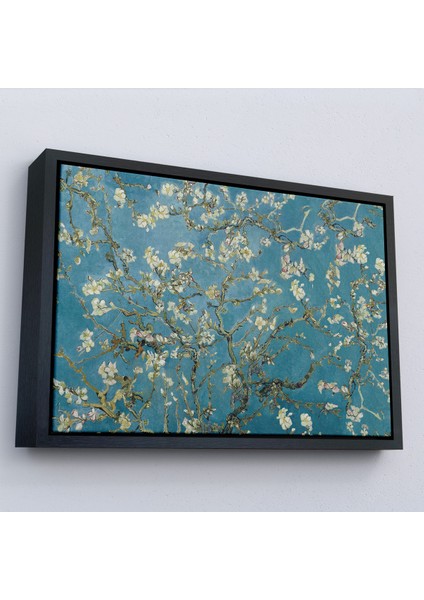 Çerçeveli Dekoratif Kanvas Tablo, Vincent Van Gogh - Çiçek Açan Badem Ağacı TABLOSU-7050 fırsatları