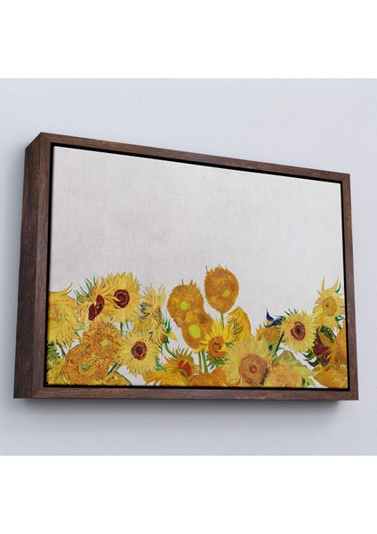 Çerçeveli Dekoratif Kanvas Tablo, Vincent Van Gogh - Ayçiçekleri TABLO-7149 fiyatları
