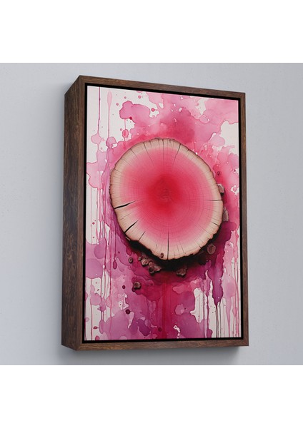 Çerçeveli Dekoratif Kanvas Tablo, Keşilmiş Kanlı Ağaç TABLOSU-7653 fiyatları