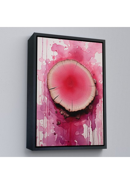 Çerçeveli Dekoratif Kanvas Tablo, Keşilmiş Kanlı Ağaç TABLOSU-7653 fırsatları