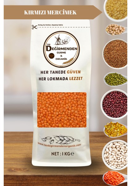 Atalık Kırmızı Mercimek - 1 Kilo