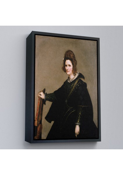 Çerçeveli Dekoratif Kanvas Tablo, Diego Velázquez - Kadın Portresi TABLO-7377 modelleri