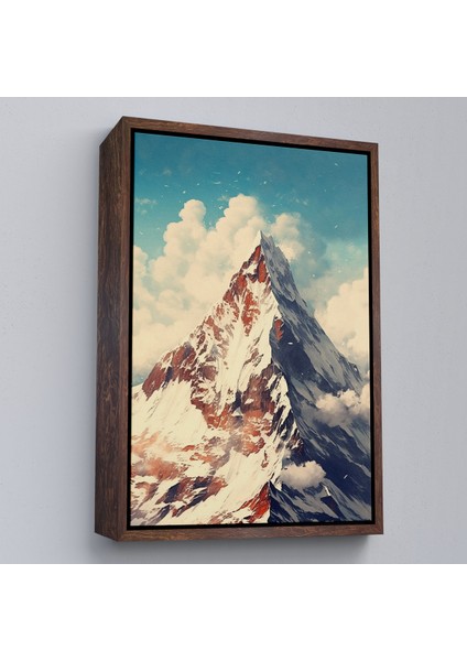Çerçeveli Dekoratif Kanvas Tablo, Everest Dağı TABLO-7604