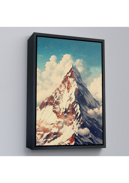 Çerçeveli Dekoratif Kanvas Tablo, Everest Dağı TABLO-7604 modelleri