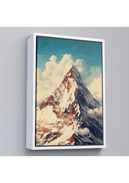 Çerçeveli Dekoratif Kanvas Tablo, Everest Dağı TABLO-7604 fırsatları