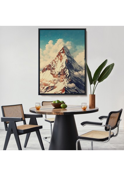 Çerçeveli Dekoratif Kanvas Tablo, Everest Dağı TABLO-7604