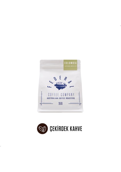 Colombia Supremo Medellin (Çekirdek Kahve) 250GR
