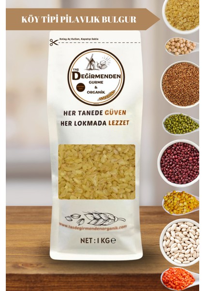 Atalık Köy Tipi Pilavlık Bulgur - 1 Kilo