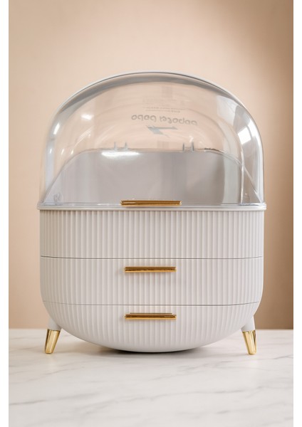 Cappucino Renkli Çekmeceli Makyaj ve Takı Düzenleyici, Şık ve Kullanışlı Tasarım modelleri