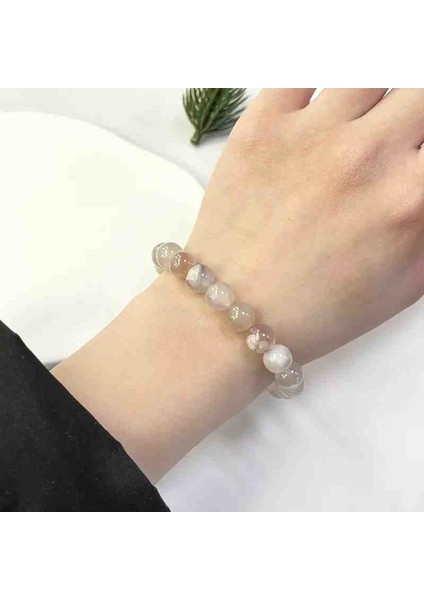 Sakura Akik Bileklik – Çiçek Taşı ile Yeni Başlangıç ve Huzur 8 mm 100%100 Doğal Değerli Şifalı Taş fiyatları