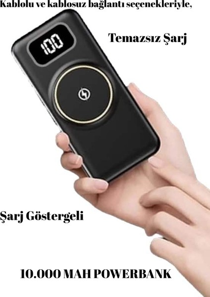 PW10 Powerbank Temassız