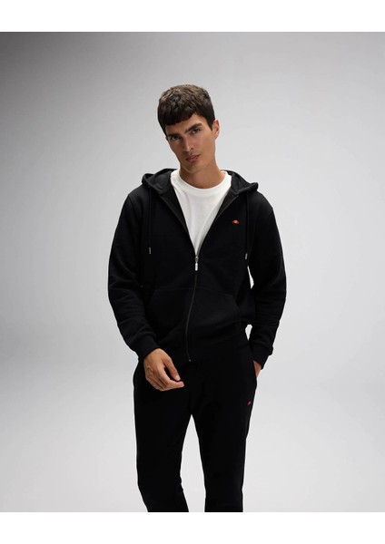 Fermuarlı Kapüşonlu Siyah Erkek Sweatshirt EM581 fiyatları