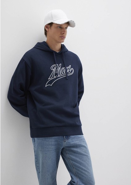 Lacivert Erkek Sweatshirt M0S10469-70490 modelleri