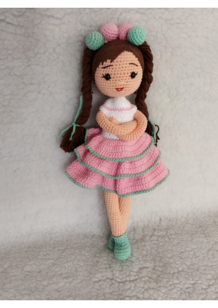 Pembe Liva Bebek Amigurumi Örgü Oyuncak fiyatları