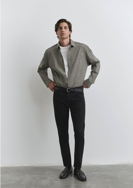 Milan Classic Denim Yıkamalı Siyah Jean Pantolon 0081090642 fiyatları