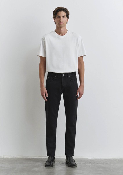 Milan Classic Denim Yıkamalı Siyah Jean Pantolon 0081090642 fırsatları