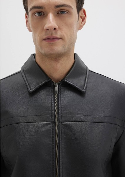 Siyah Erkek Mont M0110635-71379 indirimleri