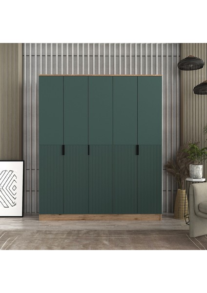 Venüs 5 Kapaklı Bazalı Gardırop Tamamı Mdf fiyatları