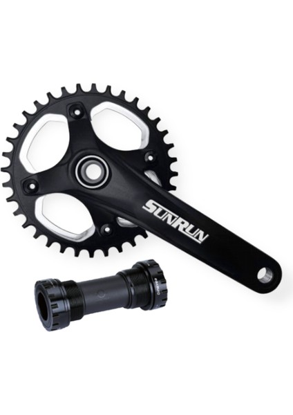 Bisiklet Aynakol Takım – 34T 170 mm WING-G511-052 | Alüminyum Gövde, Hollowtech Uyumlu, BCD-104 mm