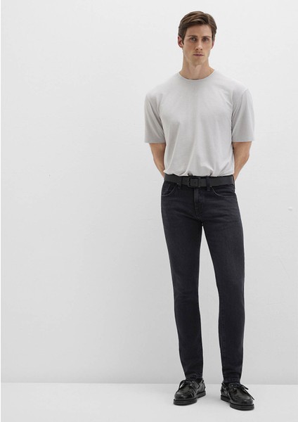 James Siyah Erkek Jean Pantolon M0042490647