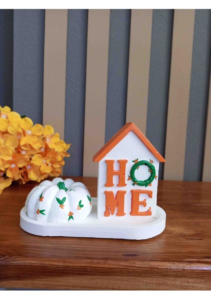 Home Sonbahar Dekoru Balkabağı Sunum Set