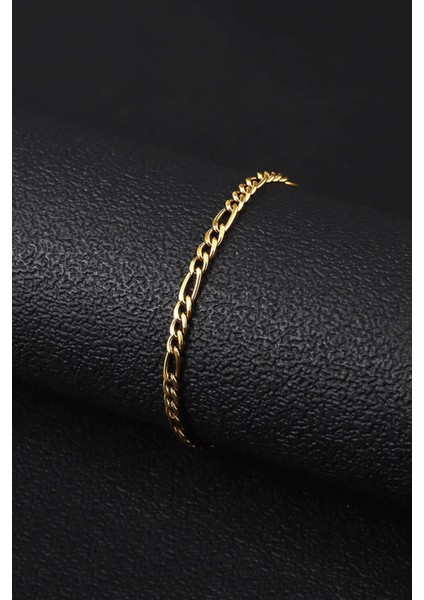 Altın Kaplama Figaro Model Kadın Kolye ve Bileklik Set indirimleri