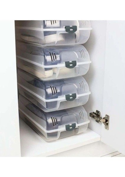 Beyaz Plastik Bot Saklama Kutusu - 1 Adet, Pratik ve Şık Düzen Sağlar modelleri