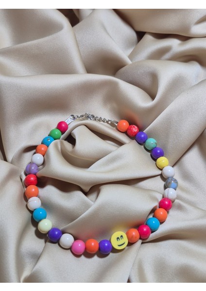 Renkli Boncuklu Kedi Tasması - El Yapımı,ayarlanabilir,şık Aksesuar