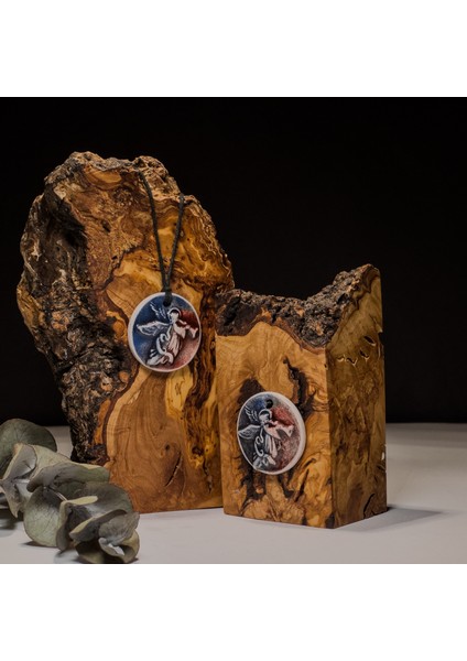 Müzik Meleği Seramik Kolye – Stres ve Denge Kolyesi fırsatları