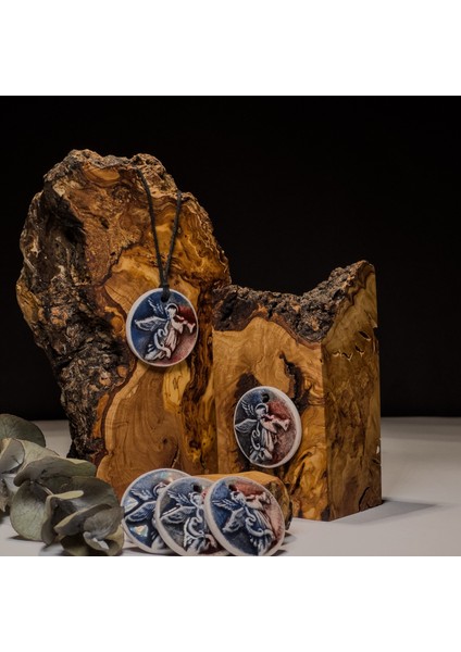 Müzik Meleği Seramik Kolye – Stres ve Denge Kolyesi indirimleri