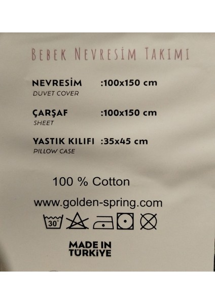 Bebekler Için Kaliteli ve Desenli Nevresim Takımı %100 Pamuk fiyatları