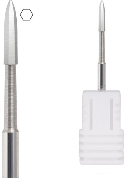 Emniyetli Silindir Manikür Törpü Ucu SFE-08MM