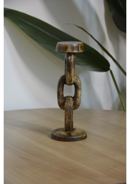 2 Li Dekoratif Zincir Şamdan Obje indirimleri