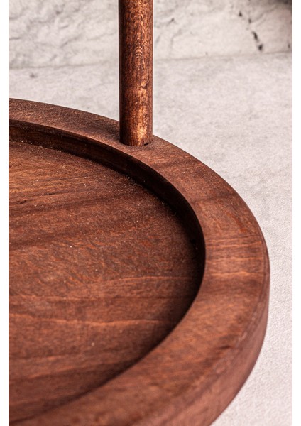 Ahşap 2 Katlı Dönen Sunum ve Düzenleme Standı, Şık ve Pratik Tasarım fırsatları