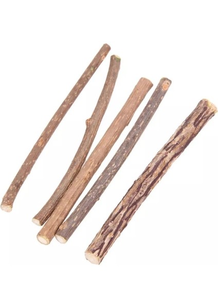 Doğal Matatabi Kedi Çiğneme Çubuğu 5 Adet 15 mm Kalın fırsatları