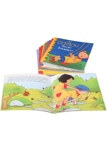 Caillou Eğitici Çocuk Hikaye Kitapları 8’li Set fiyatları