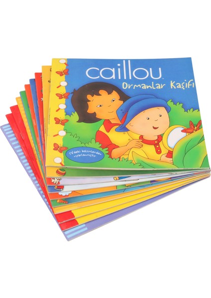 Caillou Eğitici Çocuk Hikaye Kitapları 8’li Set fırsatları