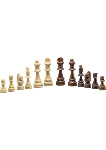 Ithal Satranç Taşı /no.25 (Piyon 3,7 cm - Şah 6 cm - Vezir 5,6 Mm)