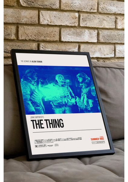 The Thıng Film Posteri - Siyah Çerçeveli fiyatları