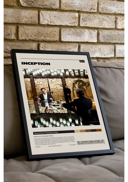 Inceptıon ( Başlangıç ) Film Posteri - Siyah Çerçeveli fiyatları