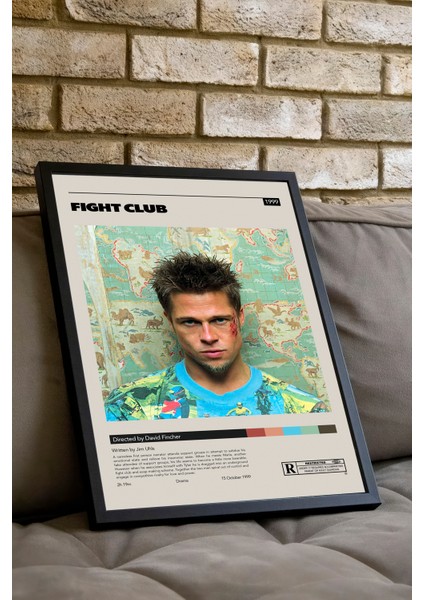 Fıght Club ( Dövüş Kulübü ) Film Posteri - Çerçeveli fiyatları