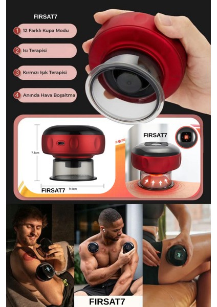 Şarjlı Elektronik Vakum Hacamat Aleti Masaj Isı Terapisi ve Hacamat Kablosuz Akıllı Ekranlı Hacamat fiyatları