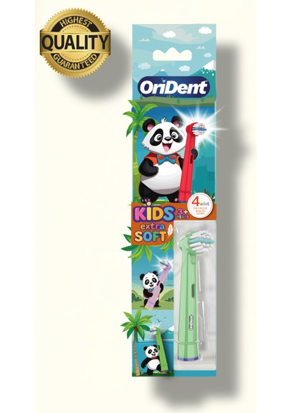 Kids - Çocuklara Özel Oral-B Uyumlu 4 Adet Yedek Başlık – Nazik Temizlik ve Diş Eti Koruması modelleri