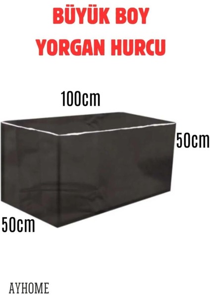 Kalın Tela Kumaş Büyük Boy Hurç, Yatak, Döşek ve Yorgan Için Ideal 100X50 Ölçü