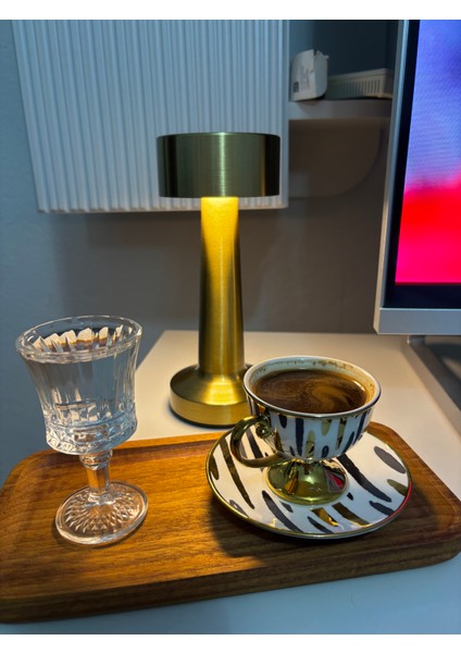 Masa Lambası Dokunmatik Gold