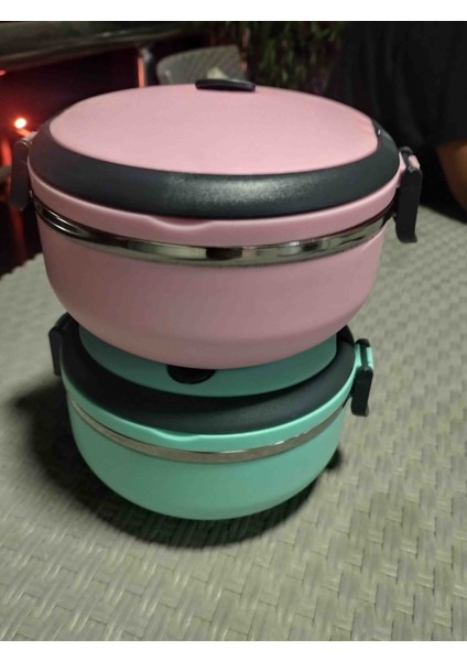 Beslenme Kabı 2 Li Paslanmaz Çelik Iç Kaplama Vakumlu Kapak ( Sefer Tası) modelleri